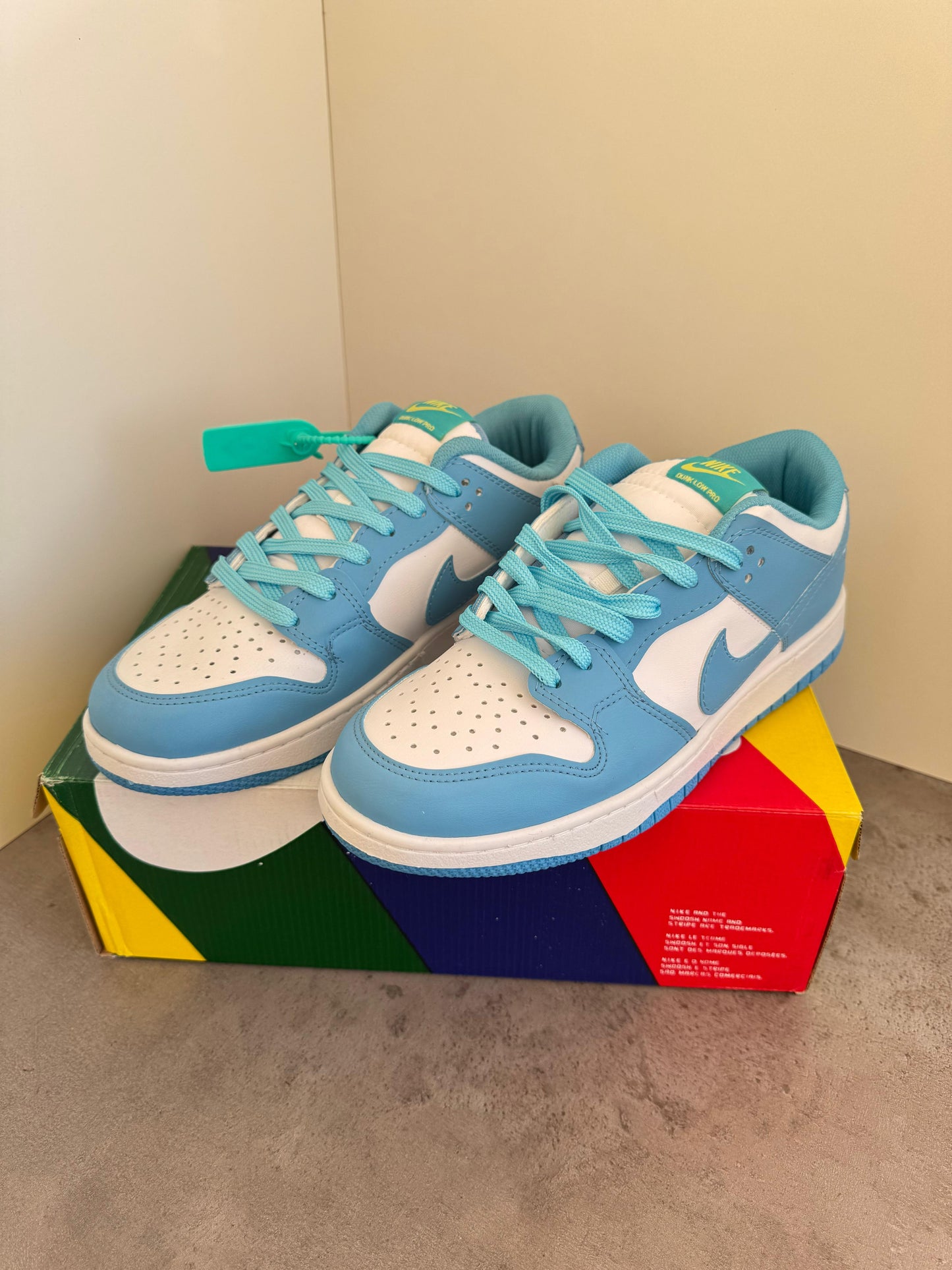 Nike Dunk Albastru-Alb
