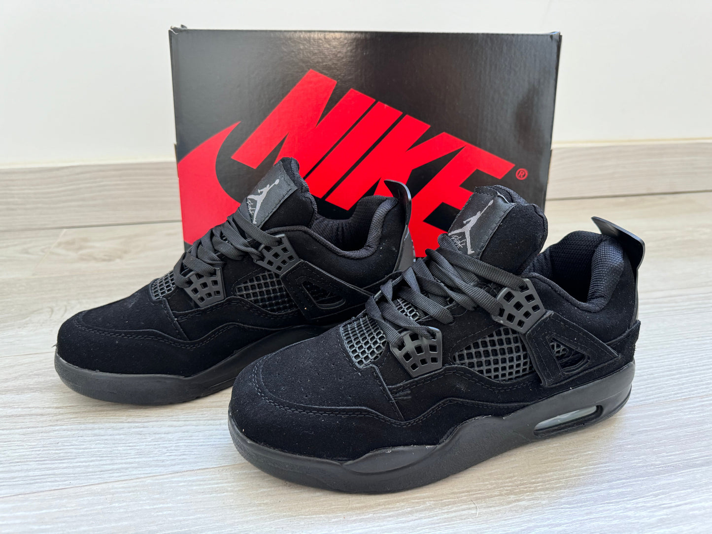 Air Jordan 4 Black - Cat