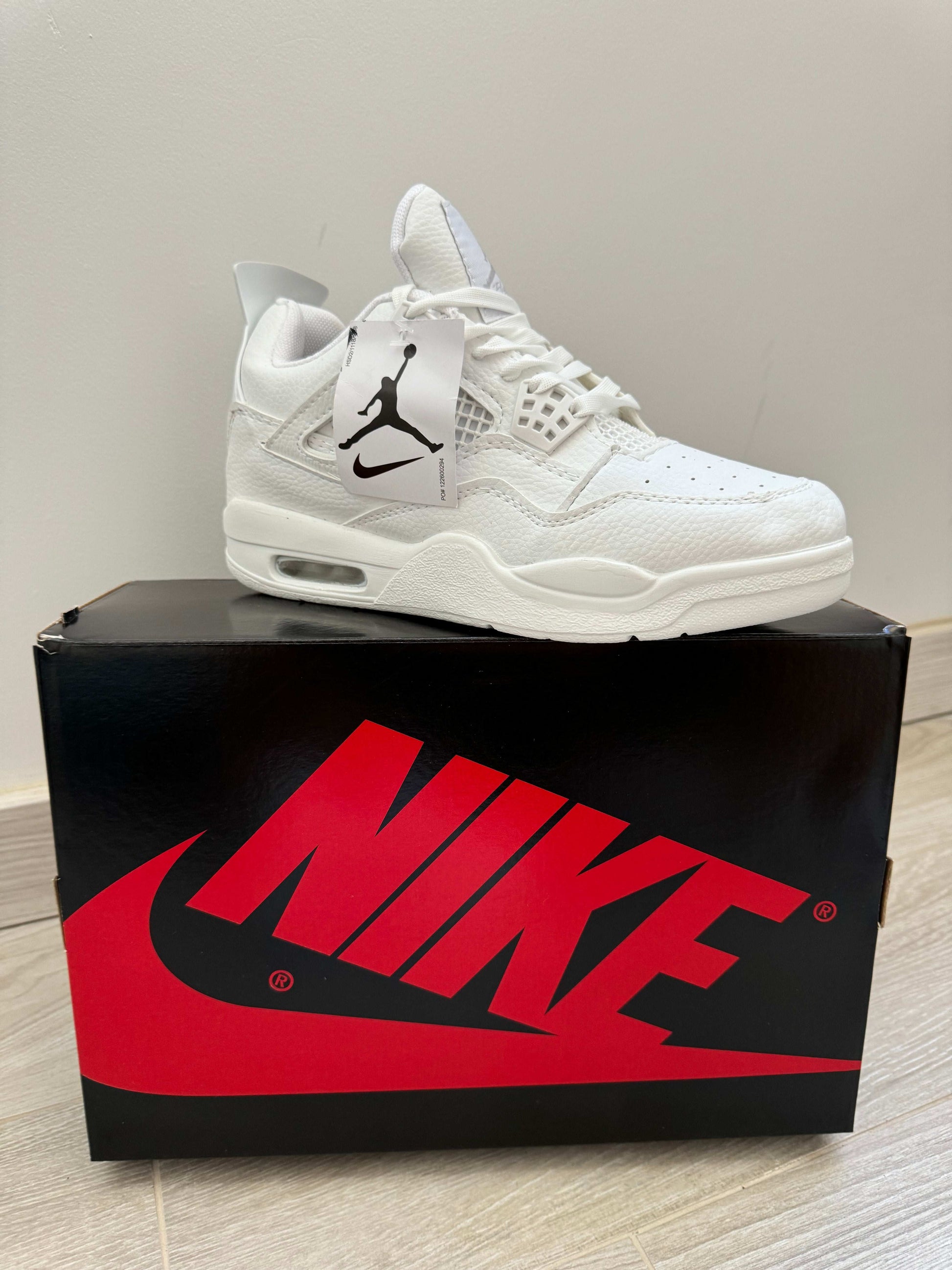 Jordan 4 White Pure Money
