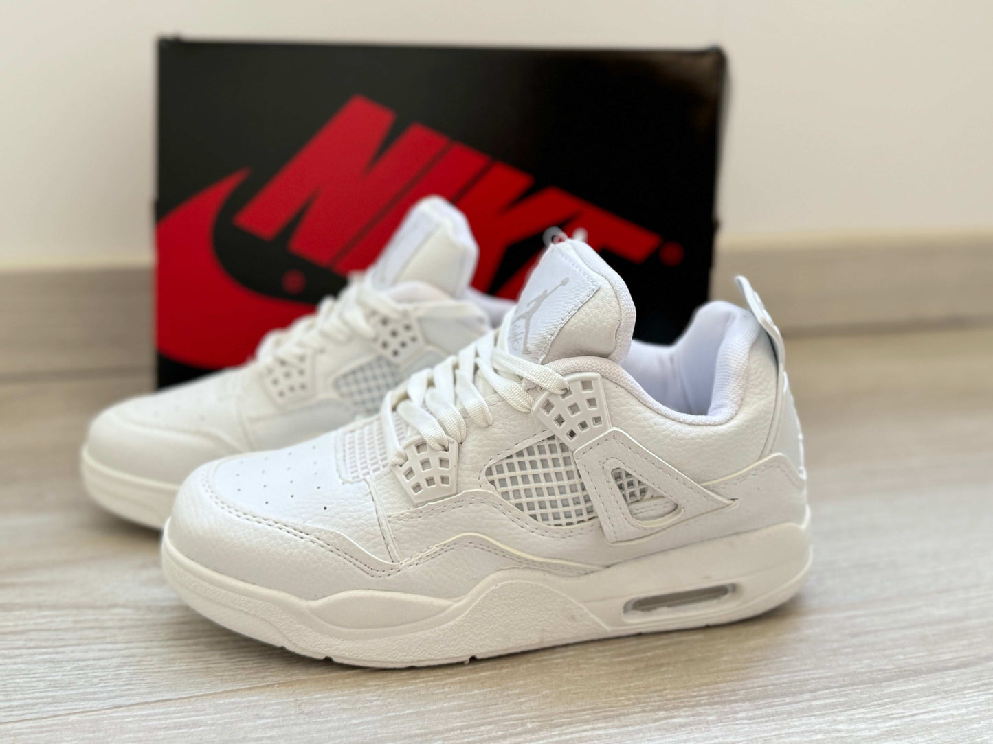 Jordan 4 White Pure Money
