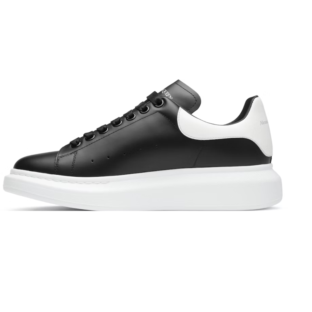 Adidasi Alexander McQueen Negru-Alb - FULLBOX