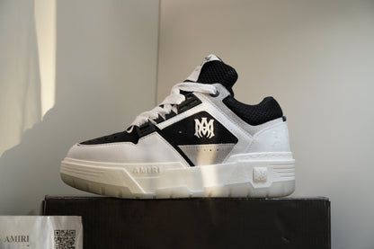 Amiri MA-1 Lace-Up Sneakers Black&White