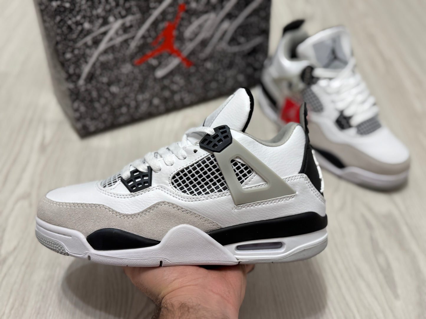 JORDAN 4 Retro Military Black