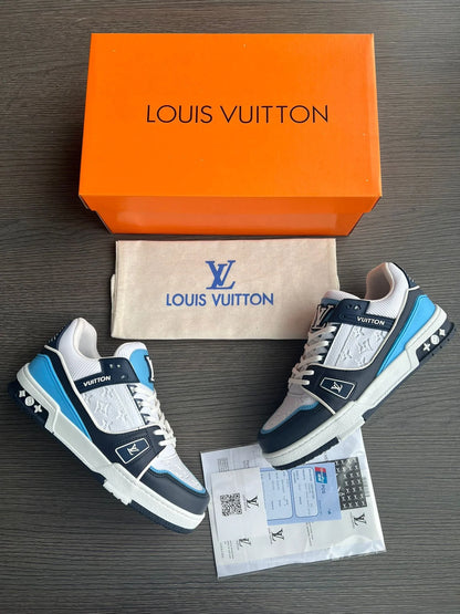 Adidasi Louis Vuitton - Trainers Sneaker Blue-Alb